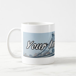 Café Taza de encargo de la foto del panorama