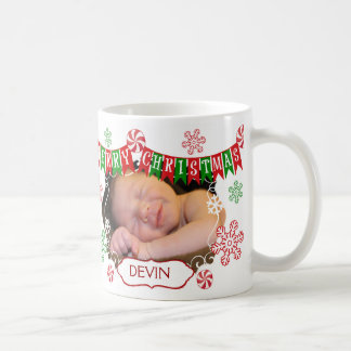 Café Taza de encargo del día de fiesta del navidad de