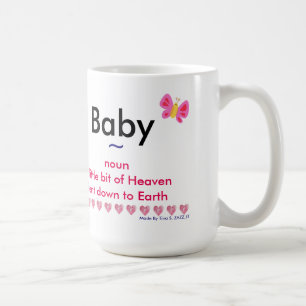 Café Taza de encargo para los nuevos padres taza blanca