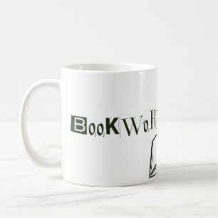 Café Taza de energía para ratón de biblioteca