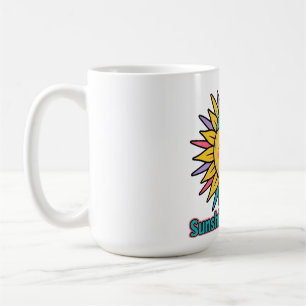 Café Taza de enfermera con sol y batas