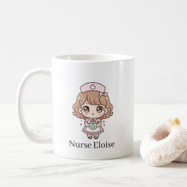 Café Taza de enfermera Kawaii – Enfermera Chibi linda p