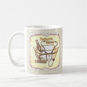Café Taza de enfermera pediátrica