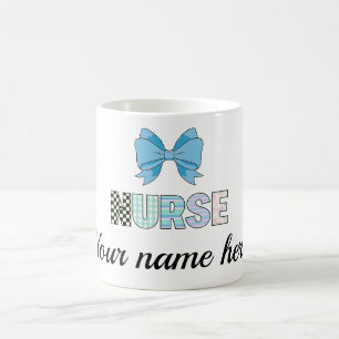 Café Taza de enfermera personalizada