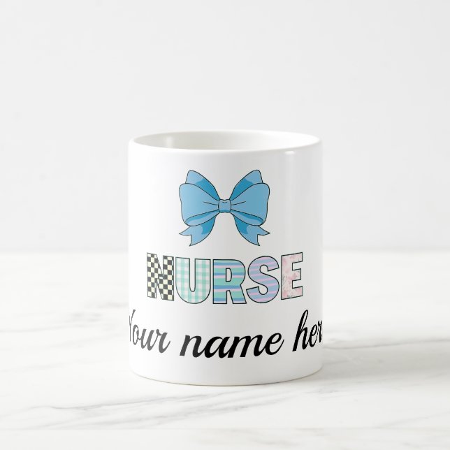 Café Taza de enfermera personalizada (Centro)