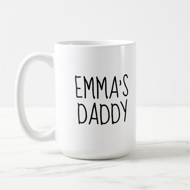 Café Taza de Espresso con Foto Personalizada 'Te Amo Pa (Izquierda)