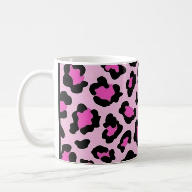 Café Taza de estampado animal (Izquierda)