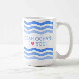 Café Taza de "estimado Ocean"
