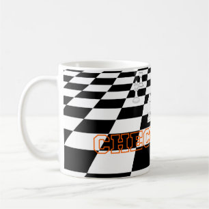 Café Taza de estrategia de jaque mate