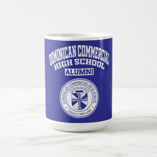 Café Taza de exalumnos de Dominican Commercial HS Seal