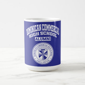 Café Taza de exalumnos de Dominican Commercial HS Seal
