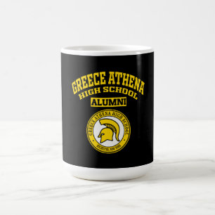 Café Taza de exalumnos de la escuela secundaria Grecia 