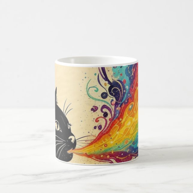 Café Taza de explosión de arcoíris (Centro)