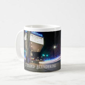 Café Taza de exposición prolongada de la policía