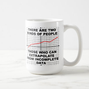 Café Taza de extrapolar a partir de datos incompletos