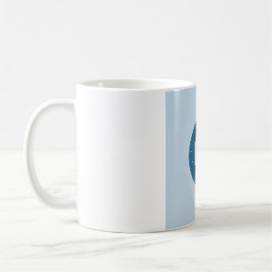Café Taza de fase lunar de Navidad - Hielo y plata