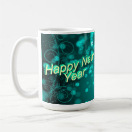 Café Taza de Feliz Año Nuevo