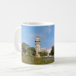 Café Taza de Filipinas del faro de Liloan