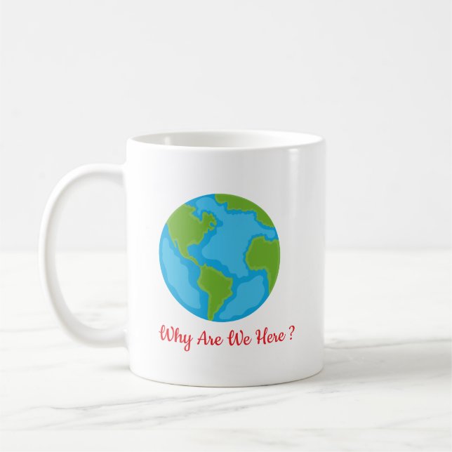 Café Taza de Filosofía Divertida (Izquierda)