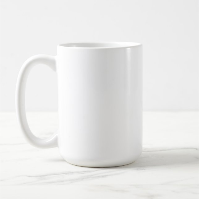 Café Taza de flor de nacimiento de flores personalizada (Izquierda)