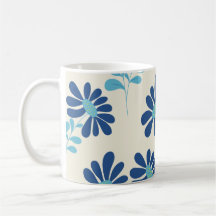 Taza de flores