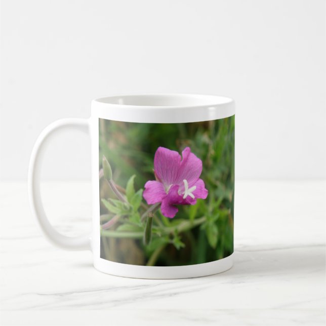 Café Taza de flores silvestres de Campion Rojo (Izquierda)