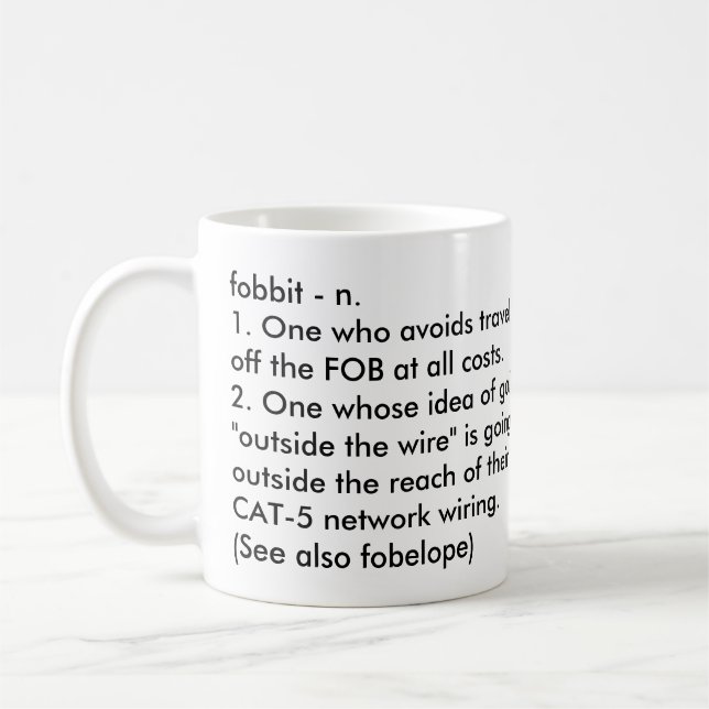 Café Taza de Fobbit (Izquierda)
