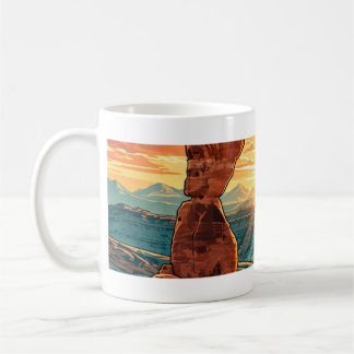 Café Taza de fogata del Parque Nacional Arches