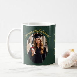 Café Taza de foto de graduación personalizada Felicitac