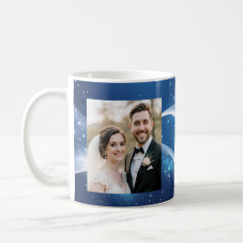 Café Taza de Foto de Nuestra Primera Navidad Personaliz