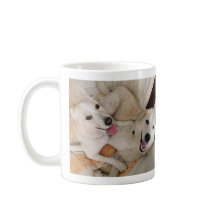 Taza de foto de perro personalizada