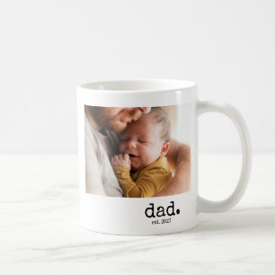 Café Taza De Foto Establecida Para Papá Moderno