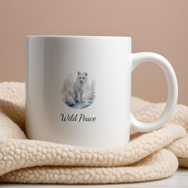 Café Taza de foto personalizada de animales del bosque
