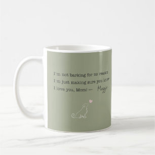 Café Taza de foto personalizada de Golden Retriever Te