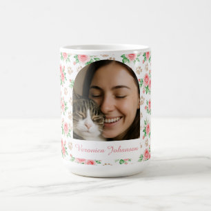 Café Taza de Foto Personalizada para Amantes de Mascota