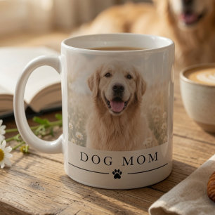 Café Taza de foto personalizada para mamá de perro Fo