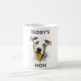 Café Taza de Foto Personalizada para Mamá de Perro | Re