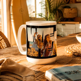 Café Taza de Foto Personalizada "Somos un Equipo"
