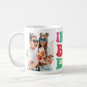 Café Taza de Foto Retro Personalizada «En Mi Era de BFF
