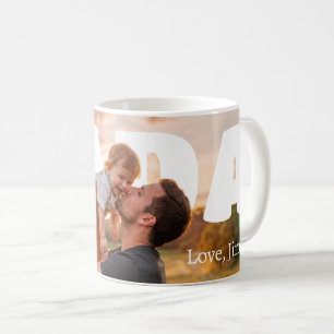 Café Taza de FotoPop personalizada para el Día del Padr