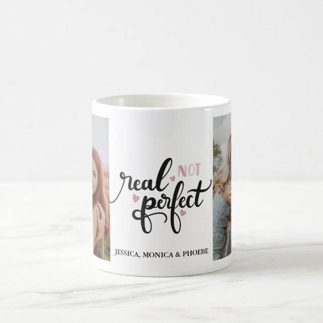 Café Taza de fotos "Real No Perfecta" (Centro)