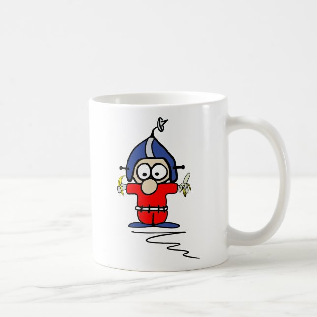 Café Taza de Fred Pinsocket 2-Sided (Blanca-l) (Derecha)