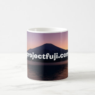 Café Taza de Fuji del proyecto