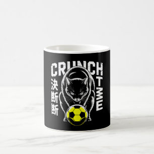 Café Taza de fútbol Fierce Panther - Perfecta para Comp