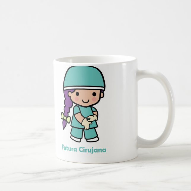 Café Taza de futura Cirujana (Derecha)