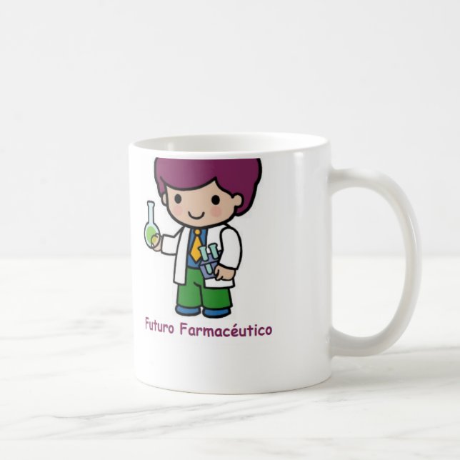 Café Taza de futuro farmacéutico (Derecha)