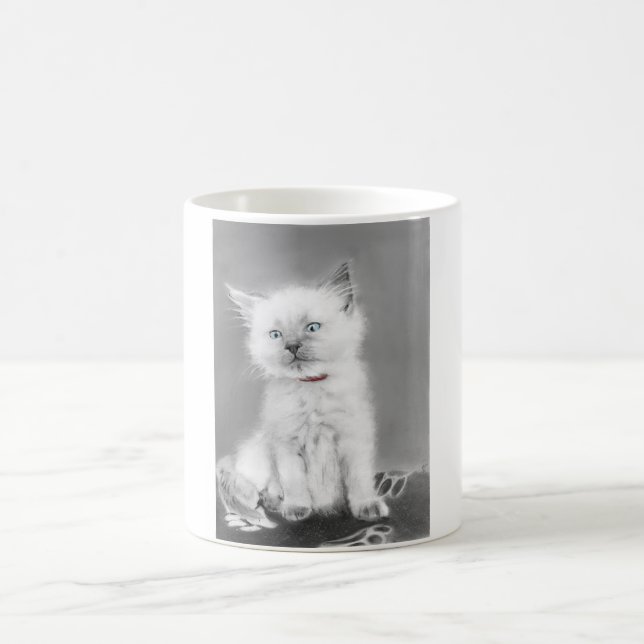 Café Taza de gatito adorable (Centro)