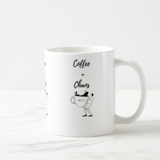 Café Taza de gato café+caos 11oz