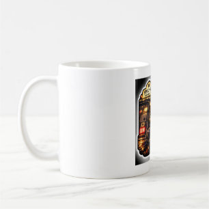 Café Taza de gato de taxi de Tokio Arte nocturno de l