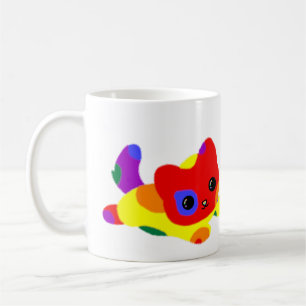Café Taza de gato del orgullo LGBT+
